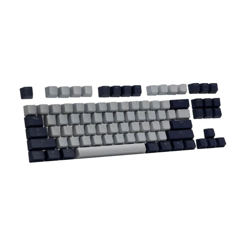 Tai-Hao 116 Key PBT Keycaps - Cool Gray/Navy - أكسسوار لوحة مفاتيح